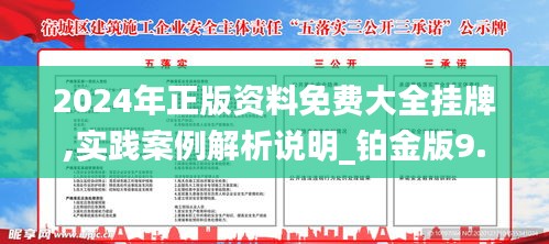 2024年正版资料免费大全挂牌,解决解答解释落实_预览版84.52.99